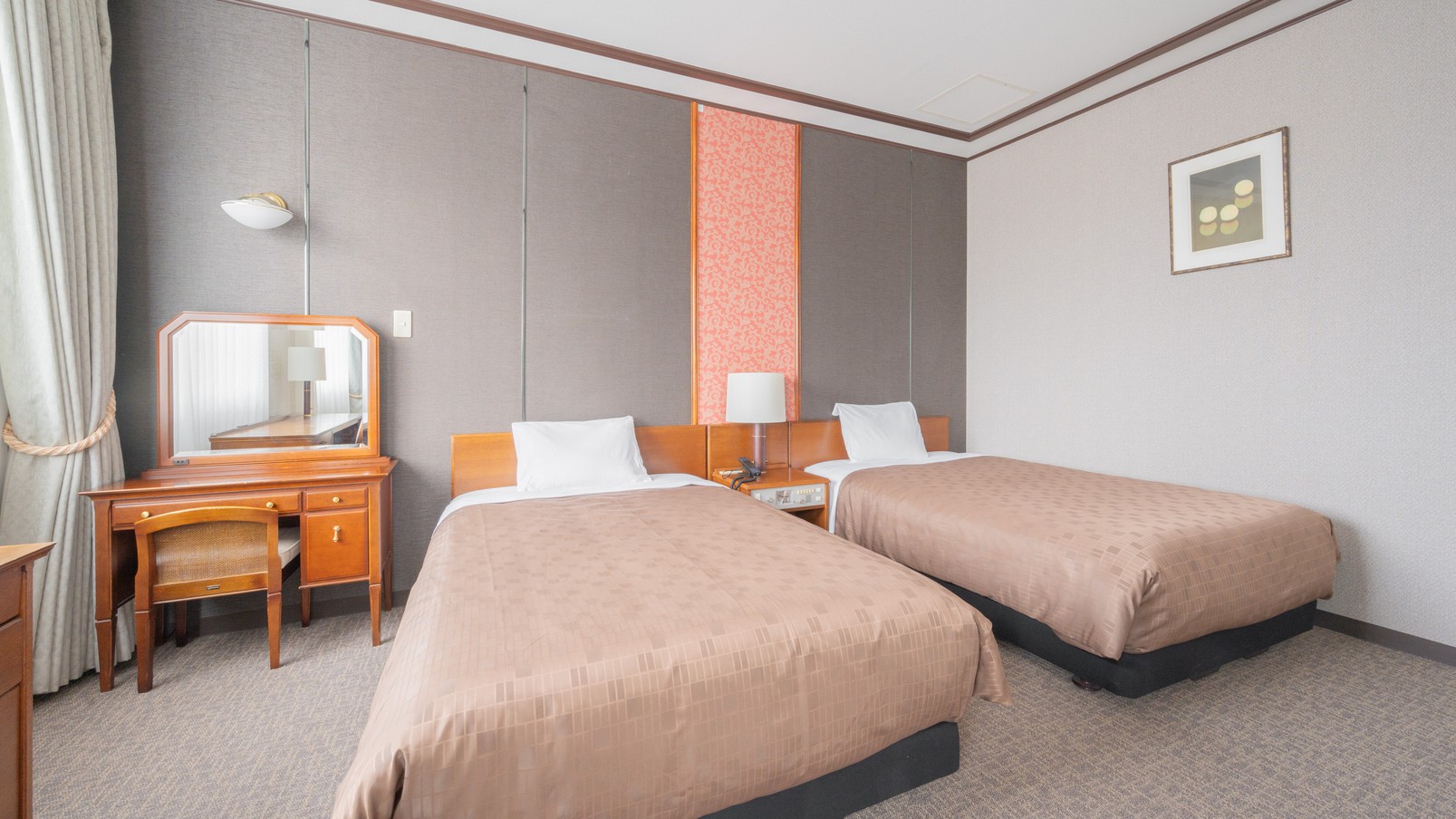 客室最上階デラックス４Bed（60㎡）ベッド幅120cm