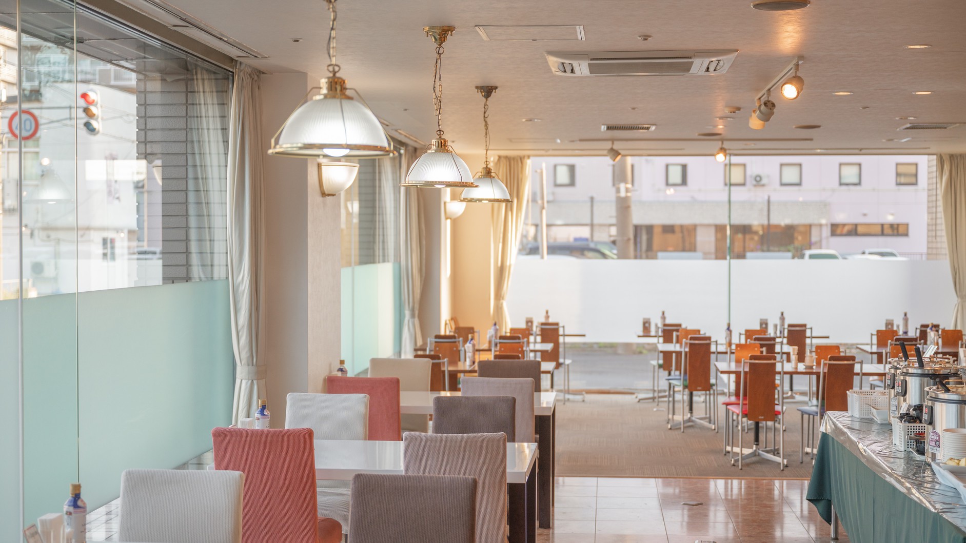 朝食バイキング