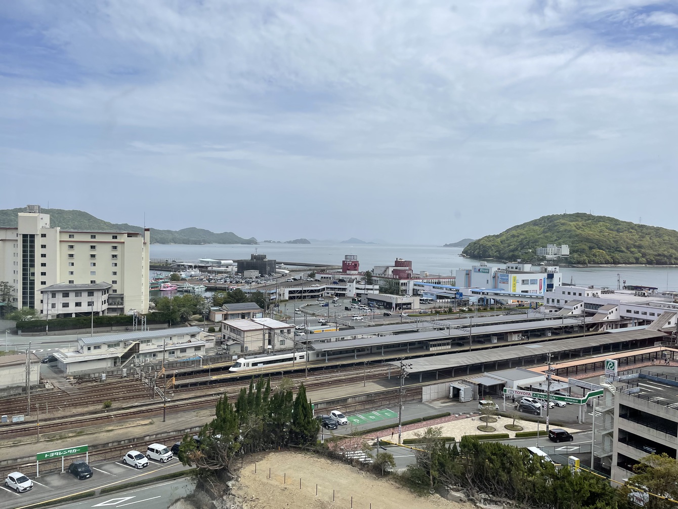 特別室（和洋室）からの景色