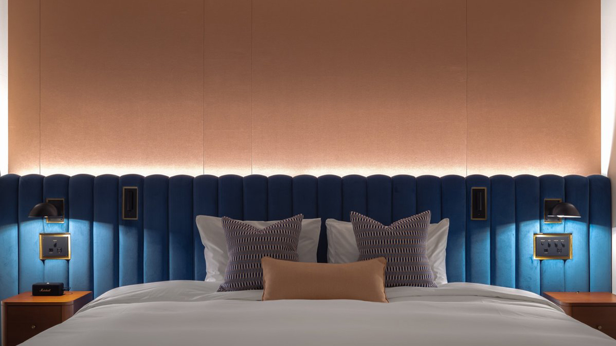 【グランドハリウッドツイン 38㎡】出張や記念日旅行にも 落ち着いた上質な客室