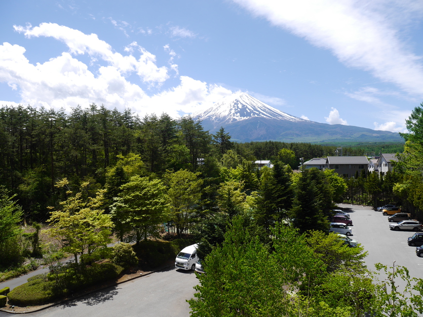 4階からの富士山