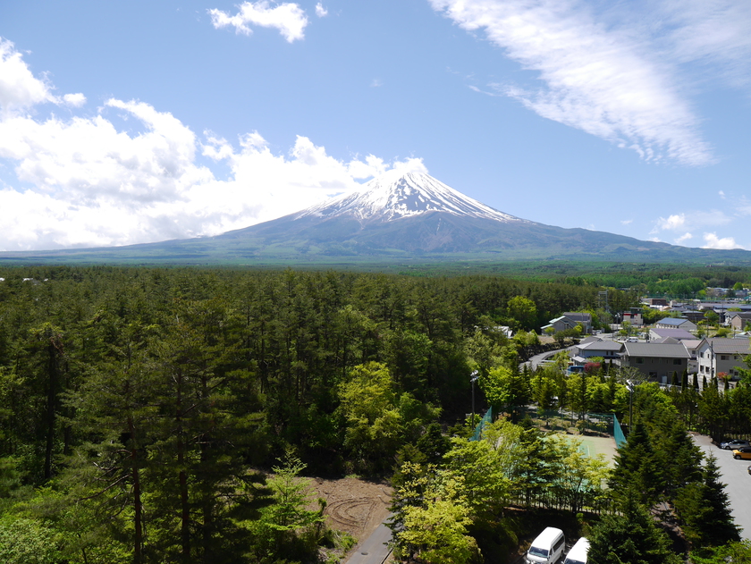 8階からの富士山