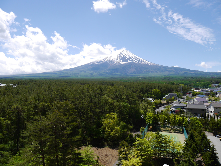 9階からの富士山