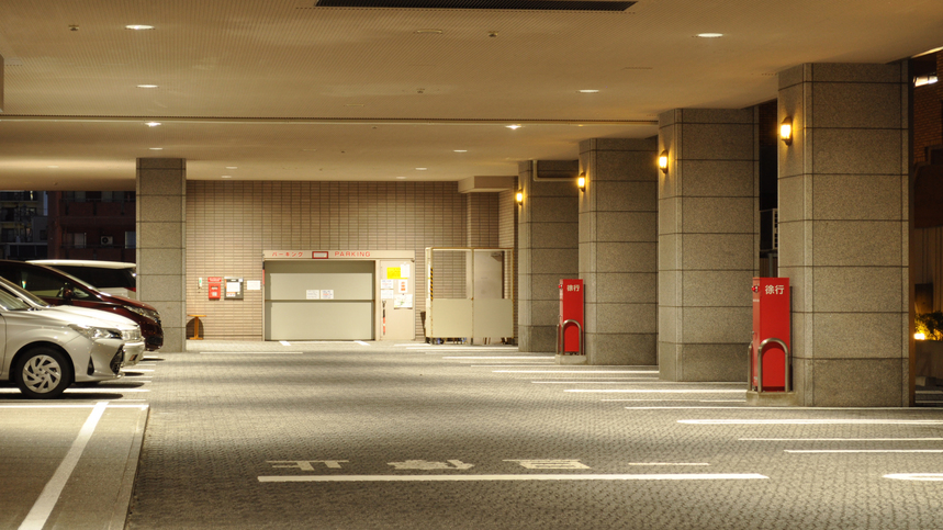 屋根付き駐車場