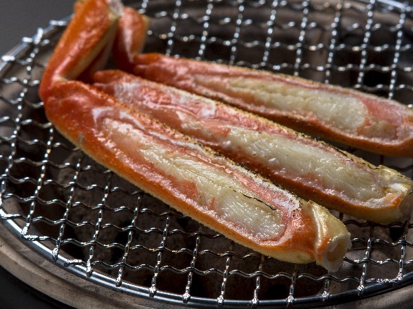 炭火焼きガニ