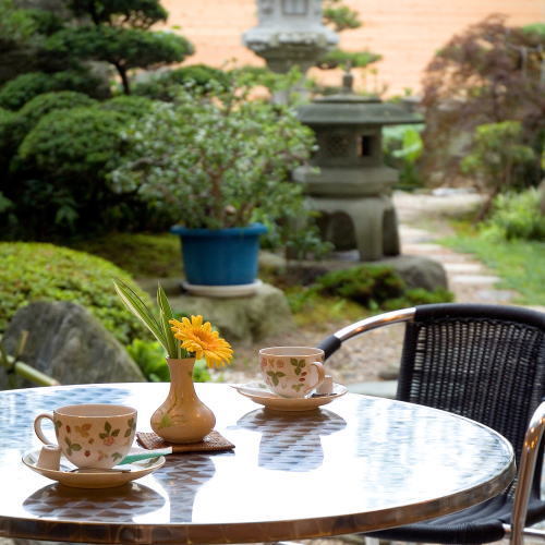 庭園テラス喫茶