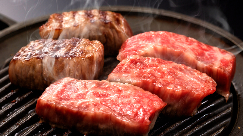 お肉はがっつり“;熱・厚”;で！旨みぎっしり山形牛をそのまま感じる『焼き』の調理で♪