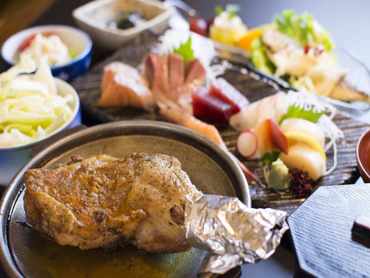 【二ノ松】  香川県のいいとこ取り♪ご当地さぬき骨付鶏と瀬戸の鮮魚お造り