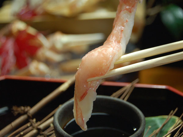 とろけるかに刺し♪