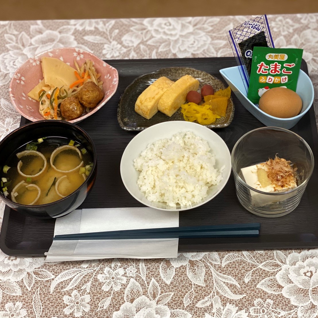 朝食盛り付け【例】