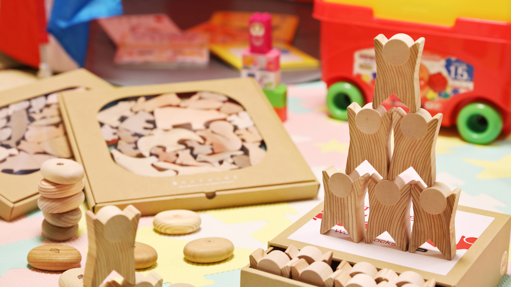 【ウェルカムベビープラン】木のおもちゃ