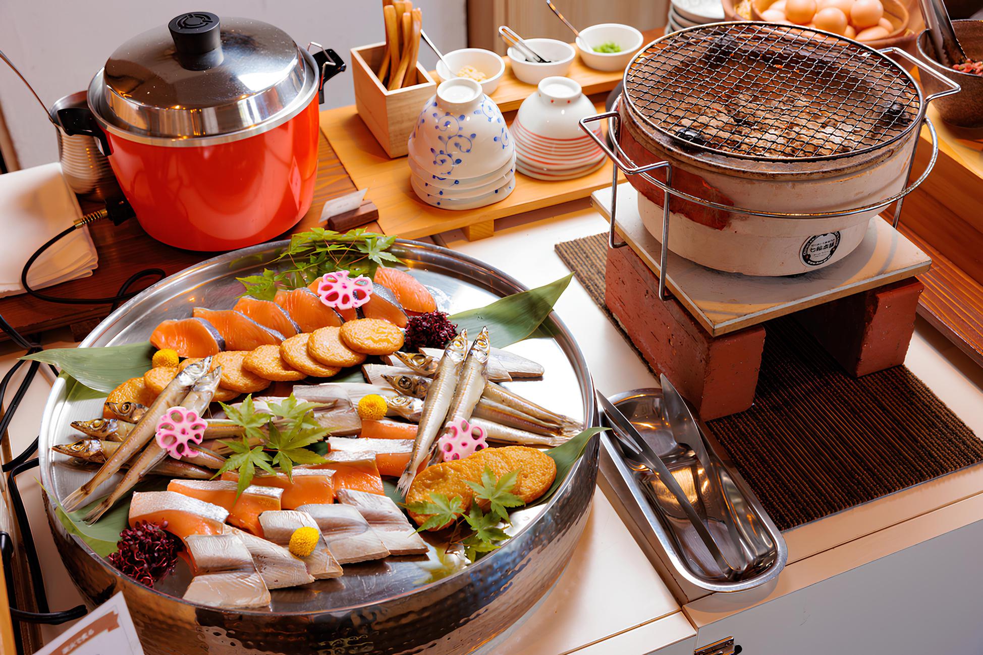 朝食ビュッフェメニュー一例