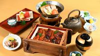 【夕食付】讃岐の鰻「源内うなぎ」を炭火で焼き上げた“うなぎ尽くし“御膳【クラブラウンジアクセス付】