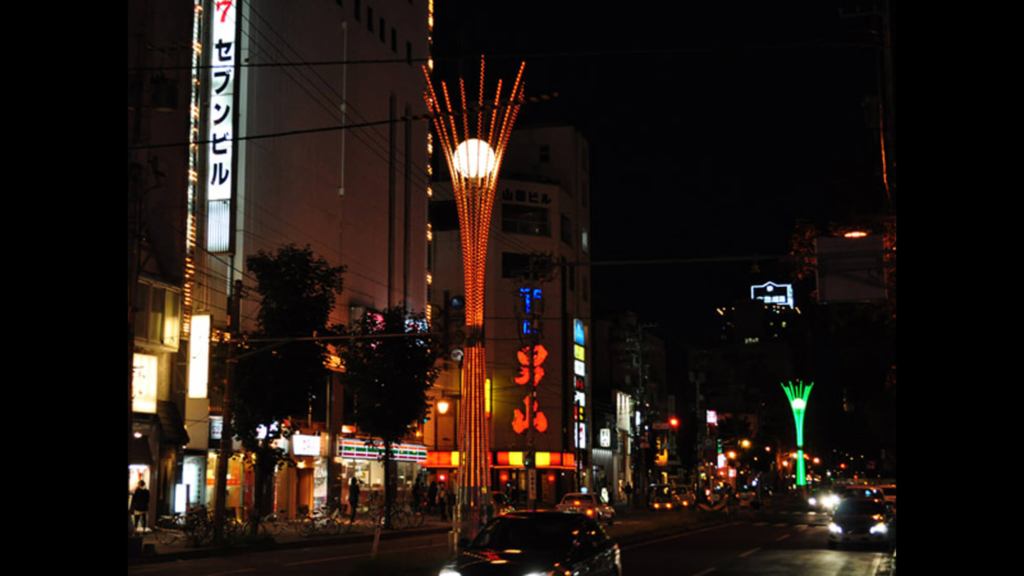 【さんろく】旭川最大の繁華街“;さんろく”;に一番近いホテルです。