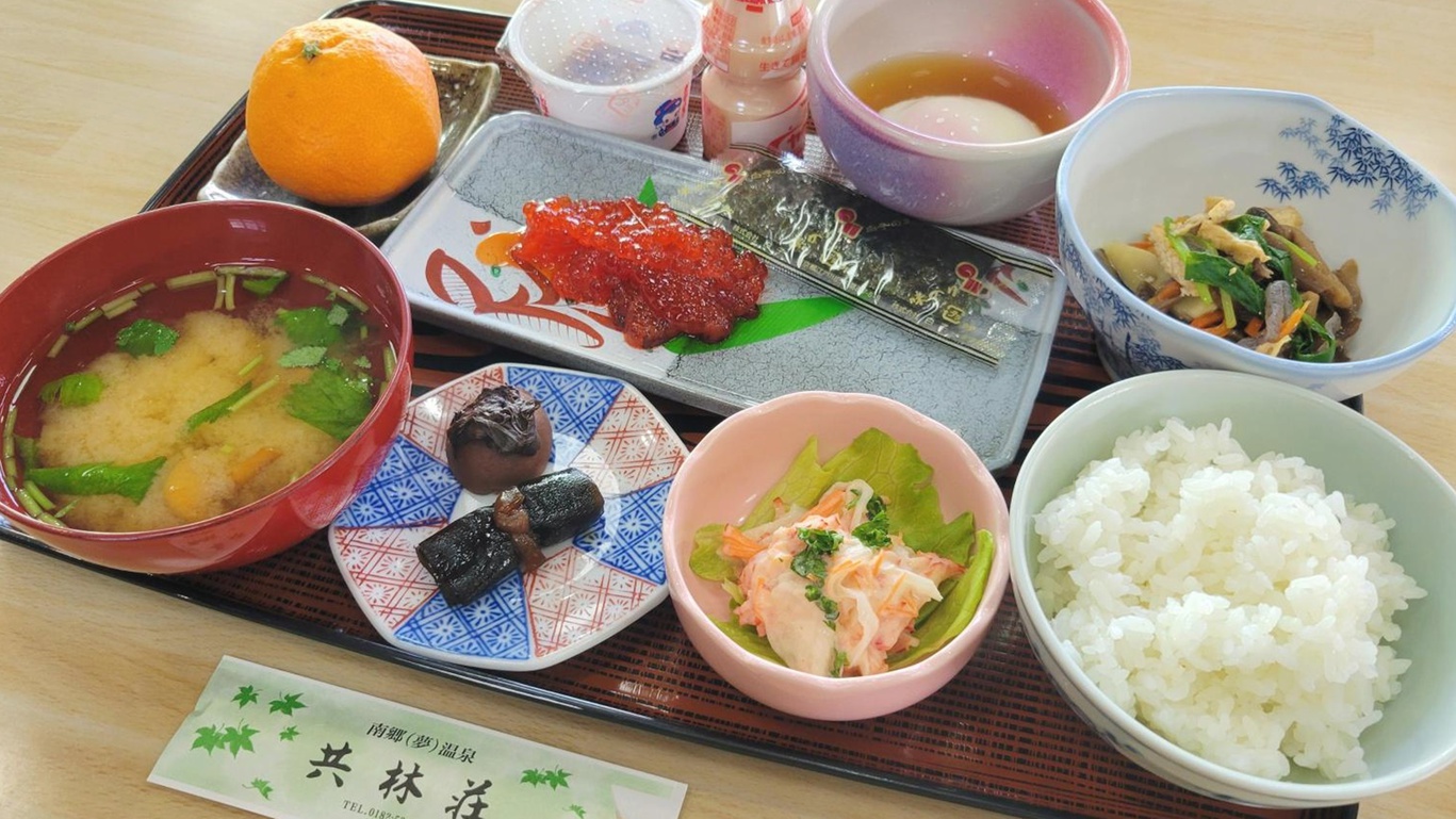 *朝食一例/健康的な和朝食を御提供します