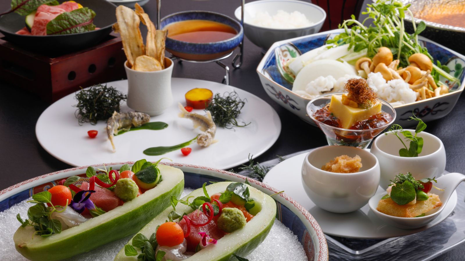 【夏】会席料理（お食事一例）