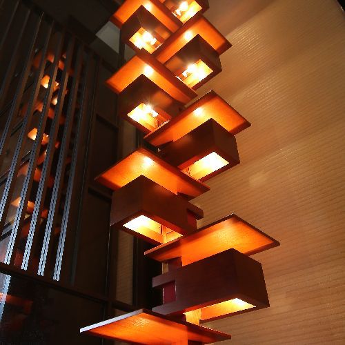 【館内照明】灯りにこだわって、癒される雰囲気に。