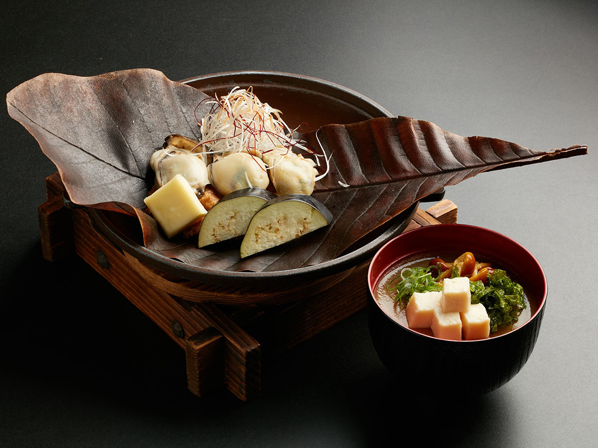 １２月から翌年3月の別注、棒葉焼き