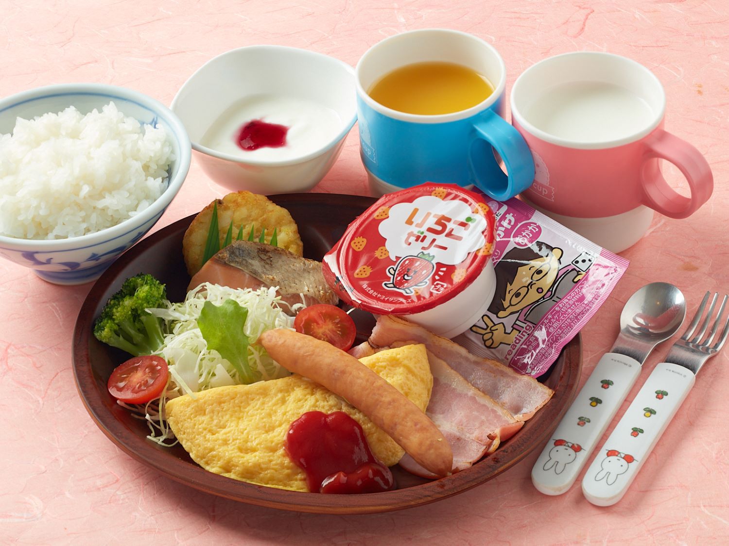 子供和朝食一例