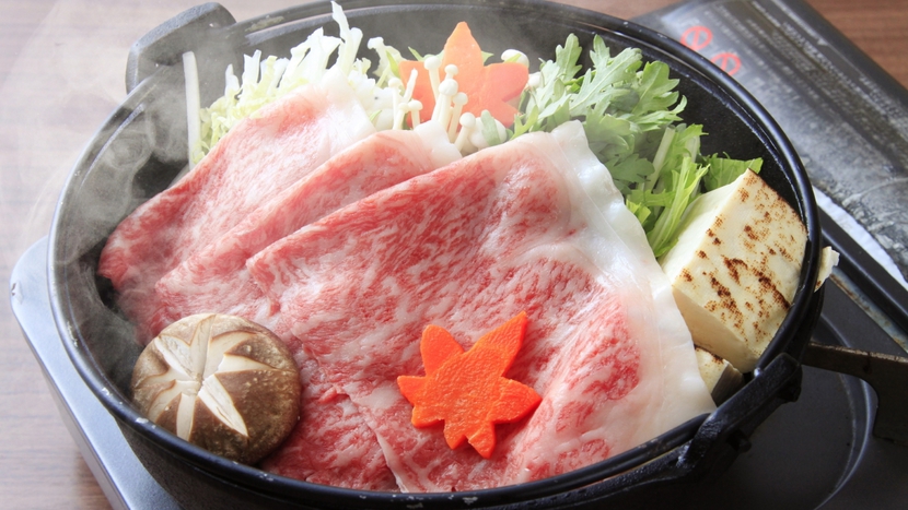 【特別プラン】選べる前沢牛メニュー！すき焼き ※イメージ