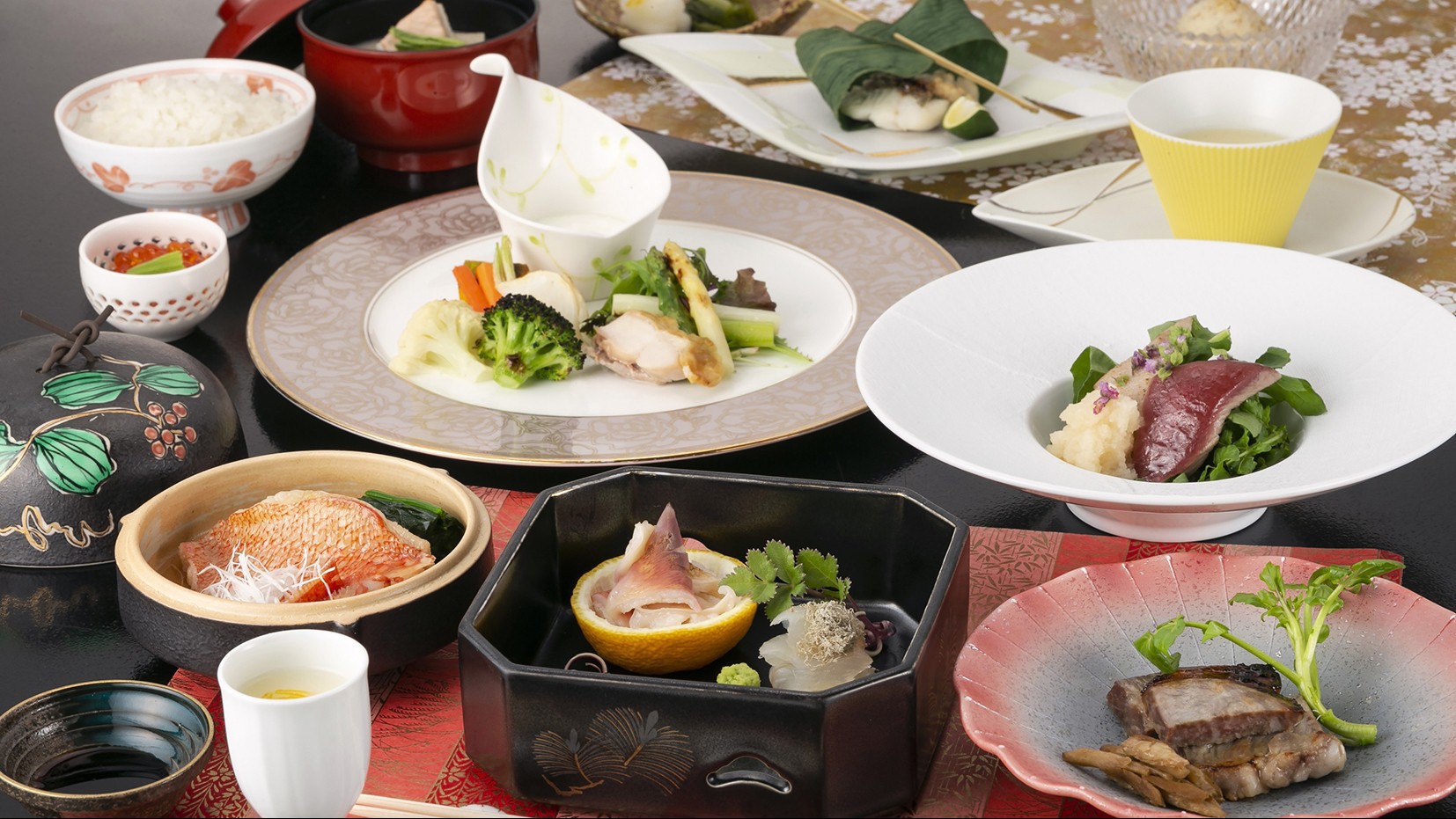 【うらら会席膳】2020年冬のお料理一例 ※内容は一部変更となる場合がございます。