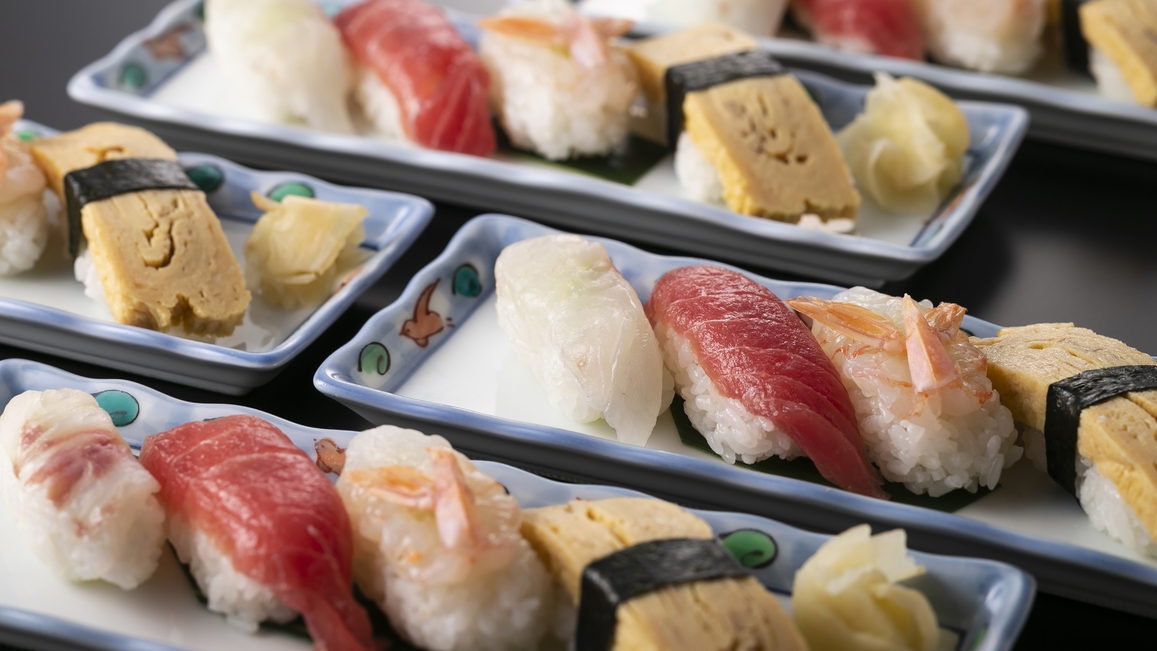 【お料理一例】新鮮で豊富なネタをご賞味ください。 ※イメージ