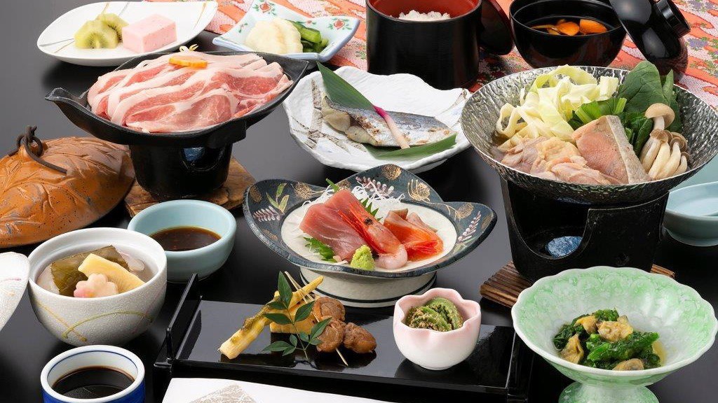 【湯ったり御膳「和(なごみ)」】2021年春のお料理一例 ※内容は一部変更となる場合がございます。