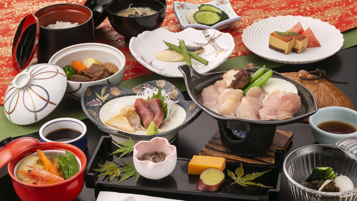 【湯ったり御膳「和(なごみ)」】2021年夏のお料理一例 ※内容は一部変更となる場合がございます。