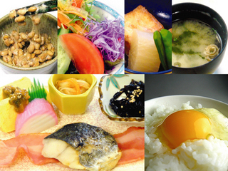 朝食：和洋20以上のメニューが勢ぞろい！