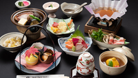 【季節会席】ご夕食は少しボリューム控えめでリーズナブル！お手軽