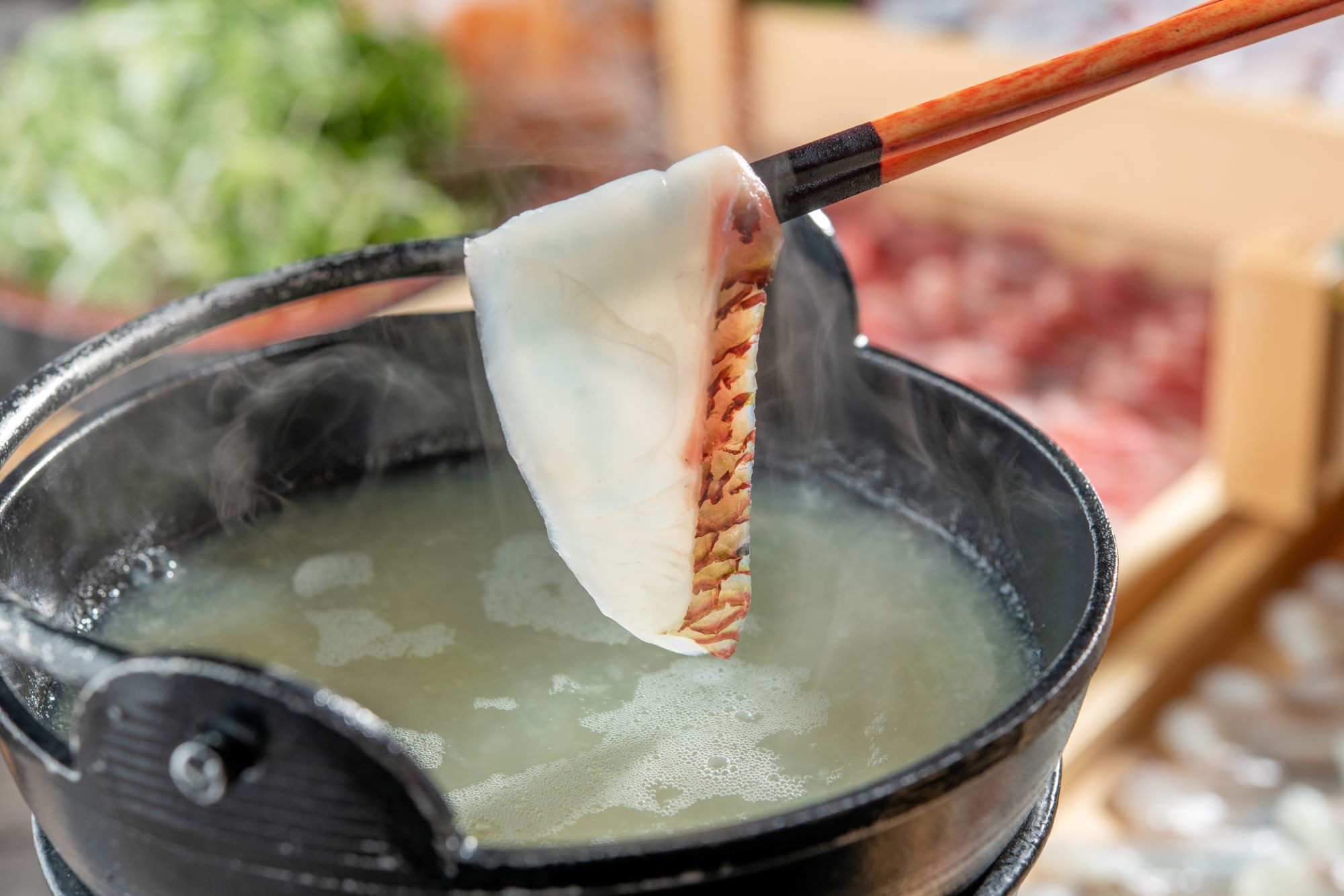 ハマグリ出汁しゃぶしゃぶ（イメージ）