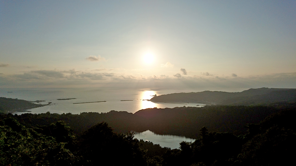 夕日（八望台）