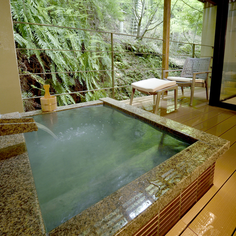 「山のテラス」温泉露天風呂付客室
