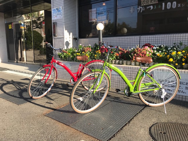 貸し出し自転車