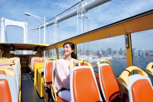 【2階建てオープンバス】TOKYOパノラマドライブ（レインボーブリッジ＆銀座）