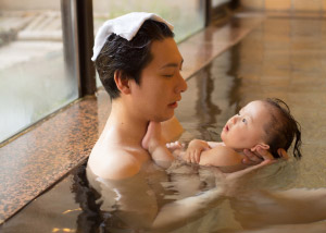 赤ちゃんと楽しむお風呂スタイル