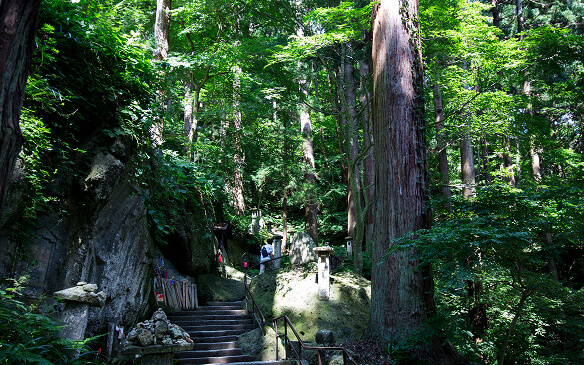 絶景と癒やし山寺の自然満喫ウェルネスハイキング