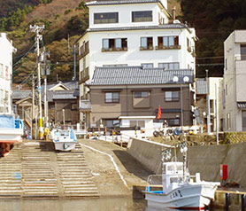 越前海岸　玉川の宿　岩本屋