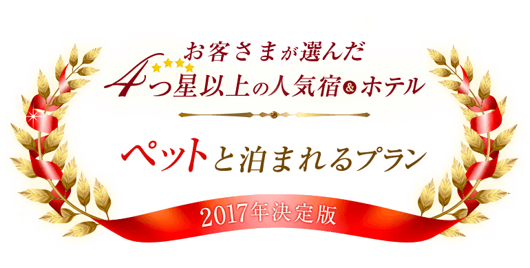 お客さまが選んだ4つ星以上の人気宿＆ホテル