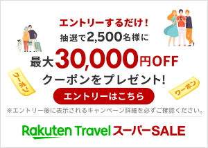 最大30,000円OFFクーポンプレゼント