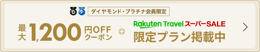 ダイヤモンド・プラチナ会員限定クーポン併用可！