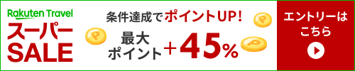 条件達成でポイントUP！最大ポイント＋45％