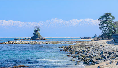 雨晴海岸