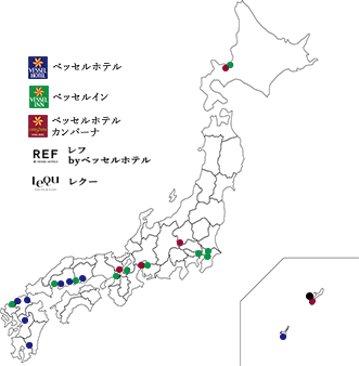 HOTEL LIST MAP