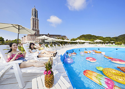 3大ウォーターパークを遊びつくそう!”水の王国”